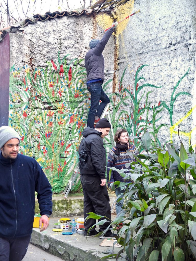 Workshop lettering/affiche/wall - Tirana- ©Romain Jimenez